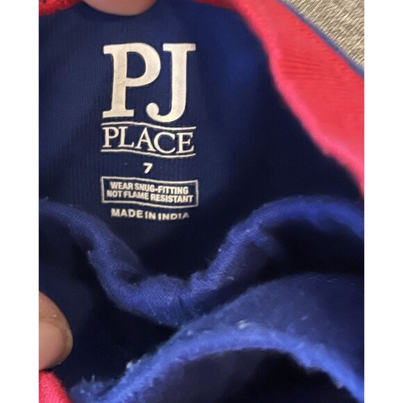 PJ Place 7 'TO DO LIST' Boys Blue Sleep Set Toddlers 5T - Picture 4 of 7